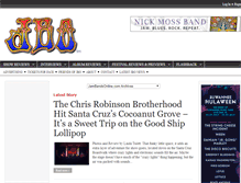 Tablet Screenshot of jambandsonline.com